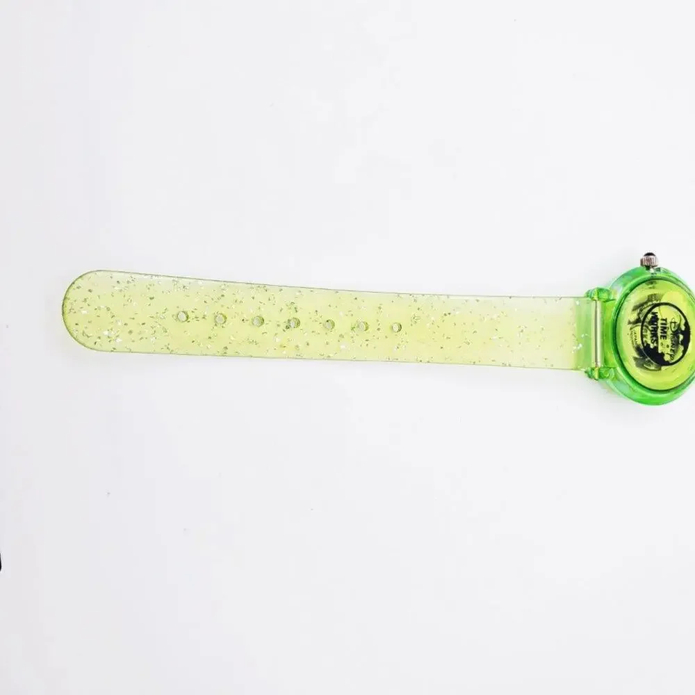 Disney Tinker Bell Green Sparkle Watch Time Works